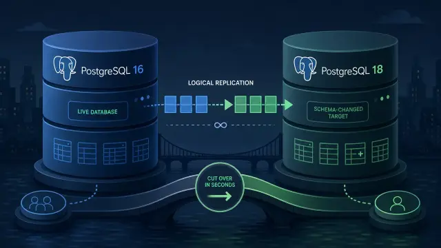 Zero-Downtime Postgres Migrations with Logical Replication