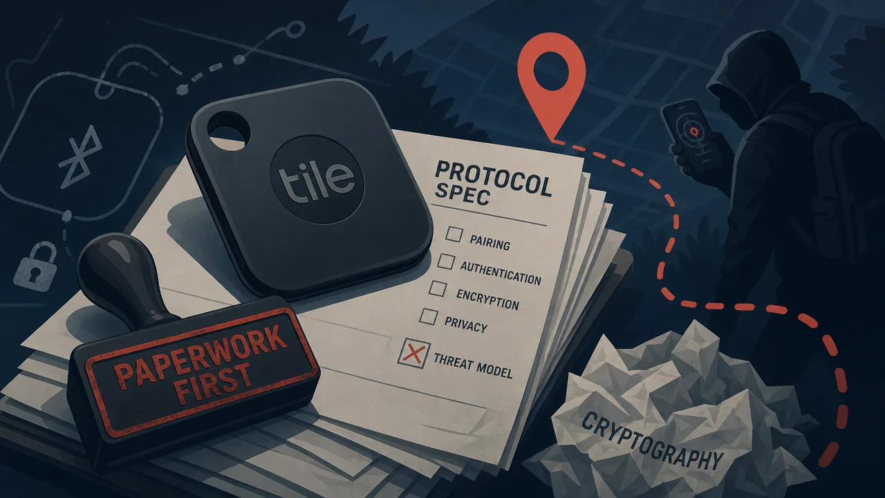 Tile Chose Paperwork Over Cryptography, and Stalkers Won