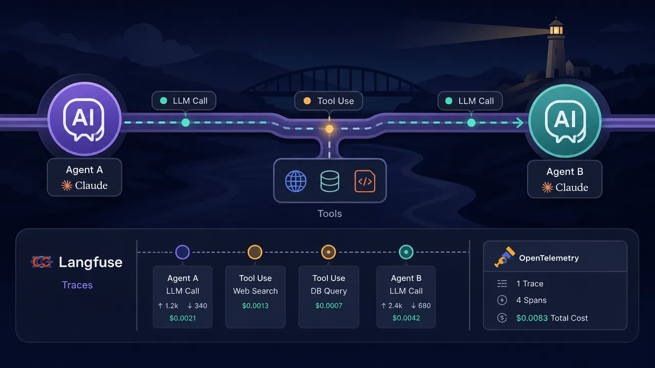 Trace Multi-Agent LLM Pipelines with Langfuse and OpenTelemetry