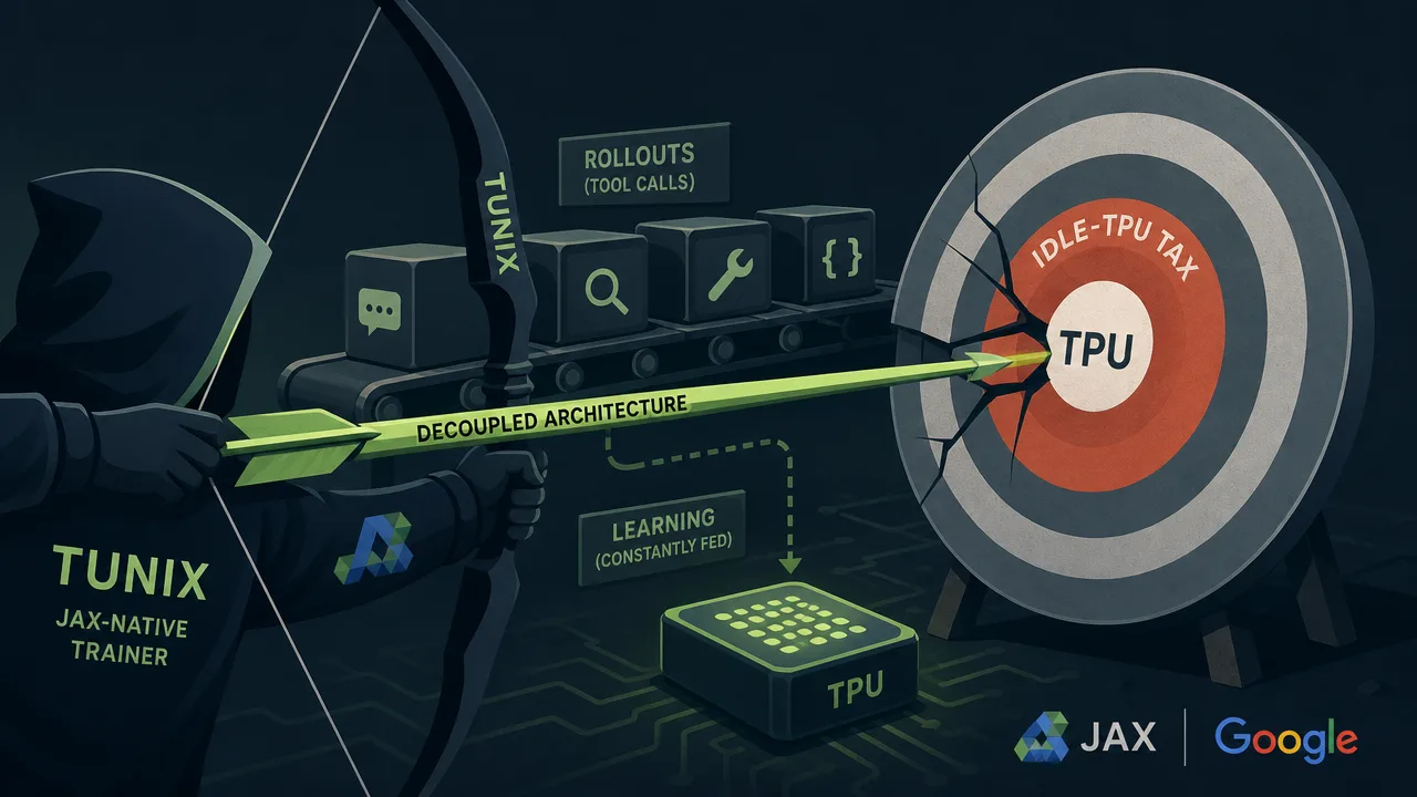 Tunix takes aim at the idle-TPU tax in agentic RL