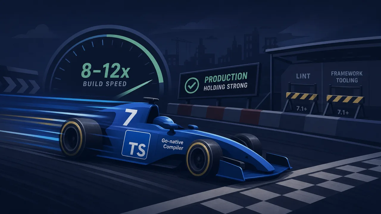 TypeScript 7's 10x Compiler Lands, With One Big Catch