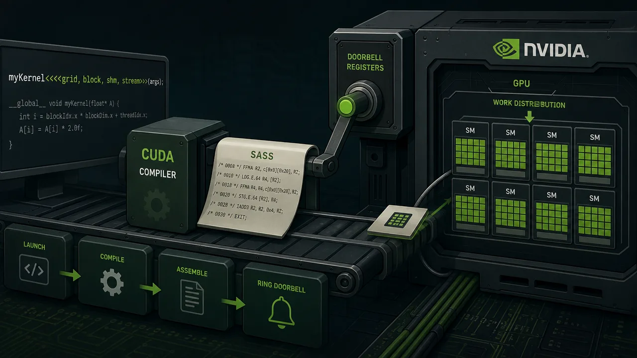 Under the Hood of a CUDA Kernel Launch