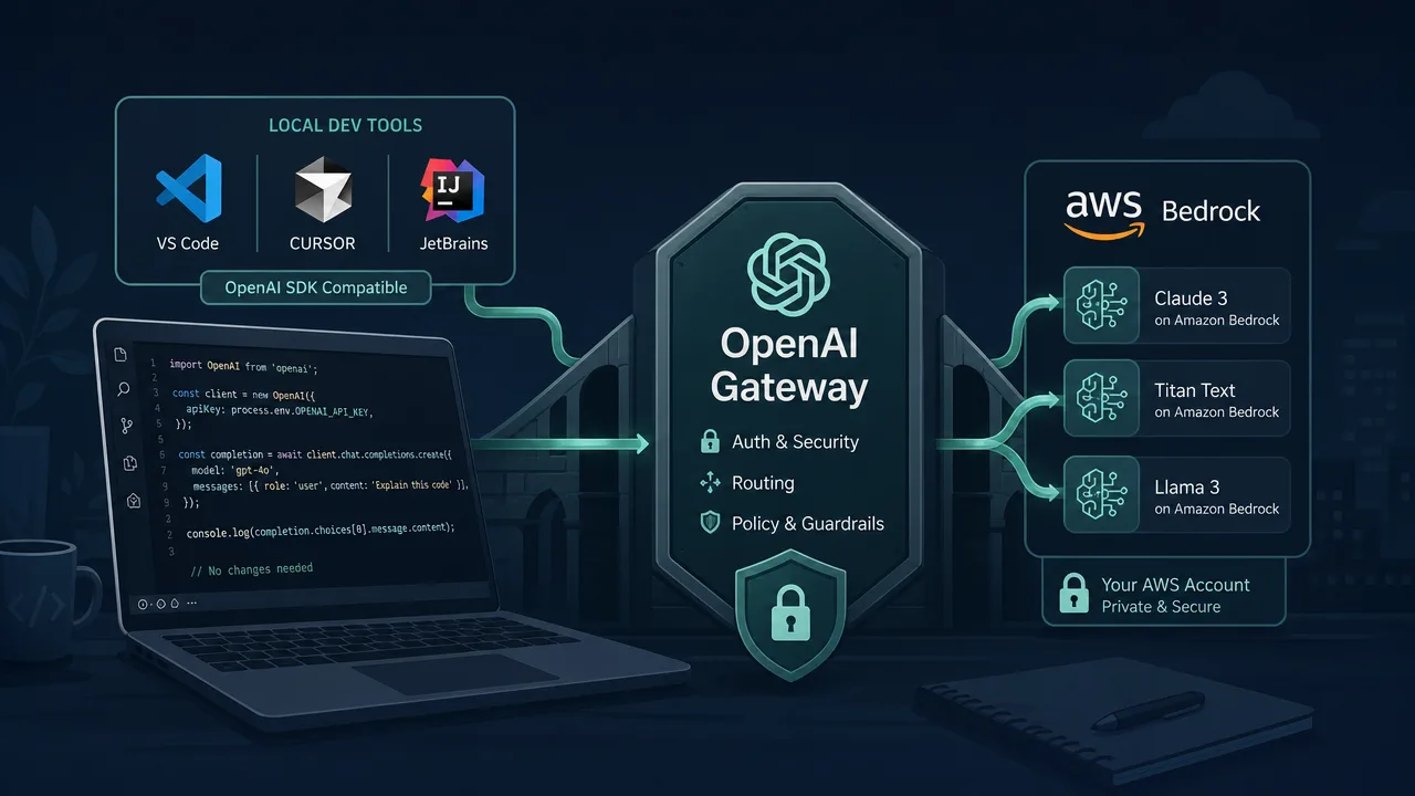 Unifying Developer Tooling with an OpenAI Gateway for Bedrock