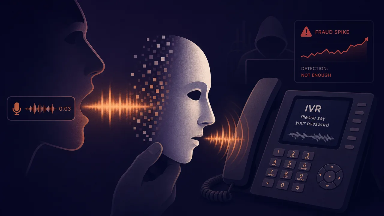 Voice Auth Is Dead. Your IVR Just Doesn't Know It Yet