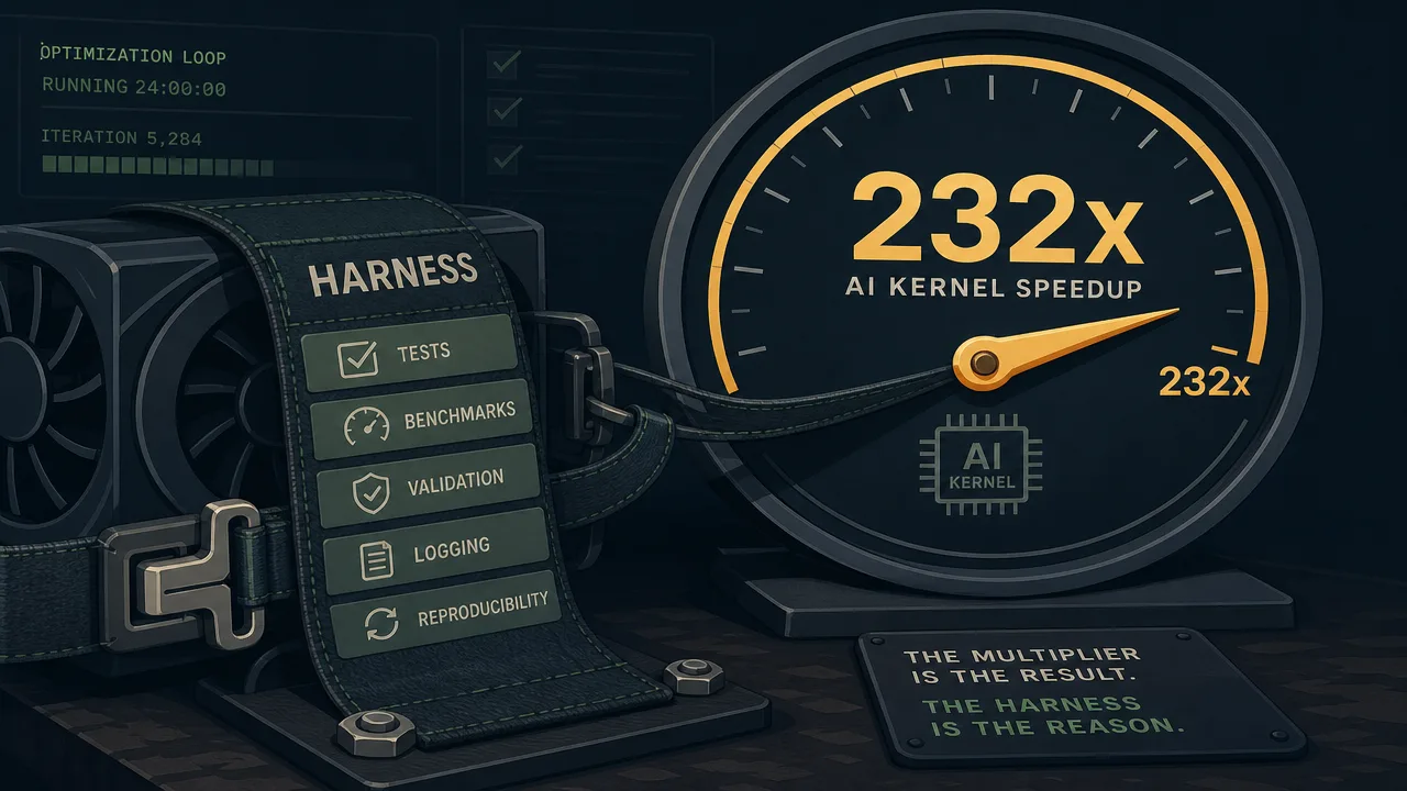 What a 232x AI Kernel Speedup Actually Proves