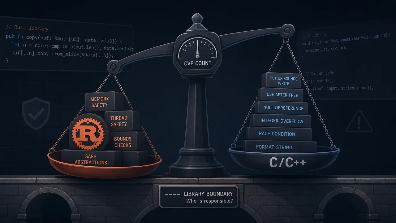 Why CVE Counts Misrepresent Rust and C/C++ Security