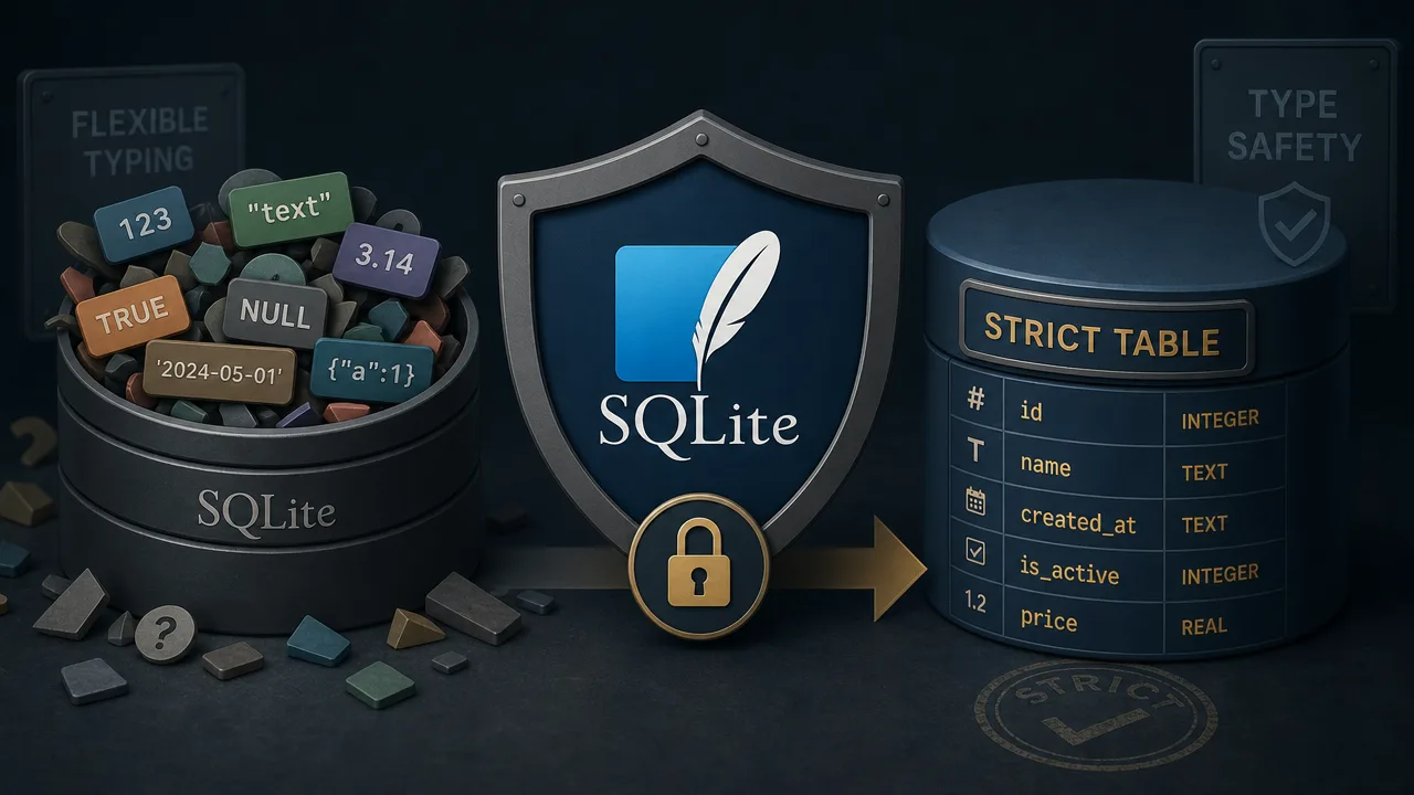 Why Your Next SQLite Table Should Be Strict