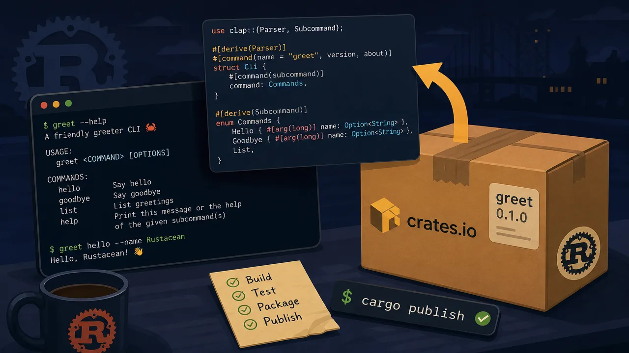 Write Your First CLI Tool in Rust with Clap and Publish It to crates.io