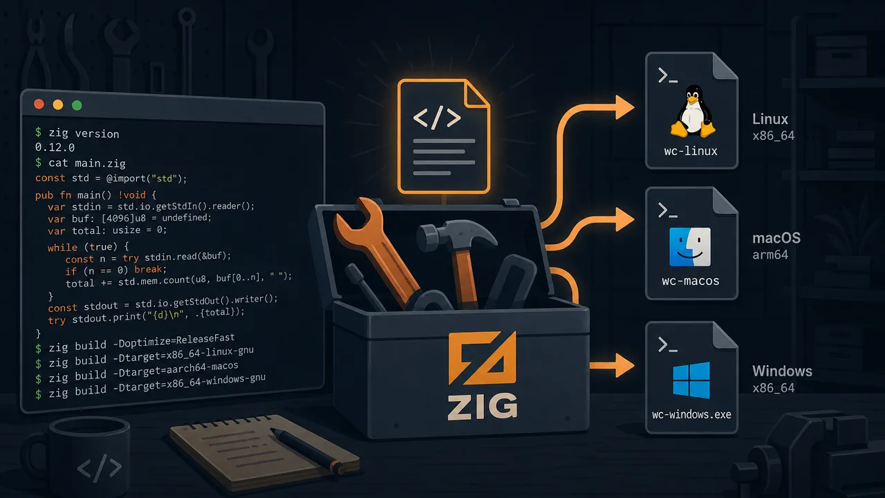 Write Your First CLI Tool in Zig and Cross-Compile It for Linux, macOS, and Windows