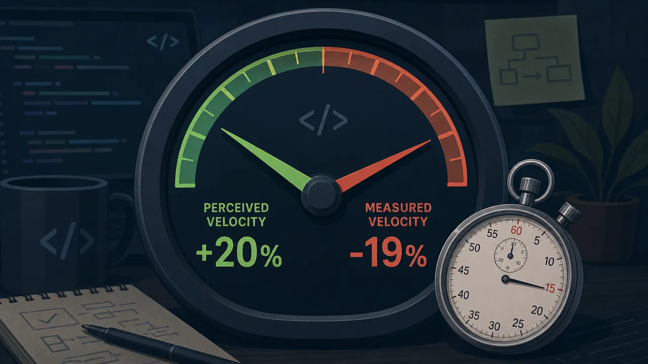 Your AI velocity gauge reads backward