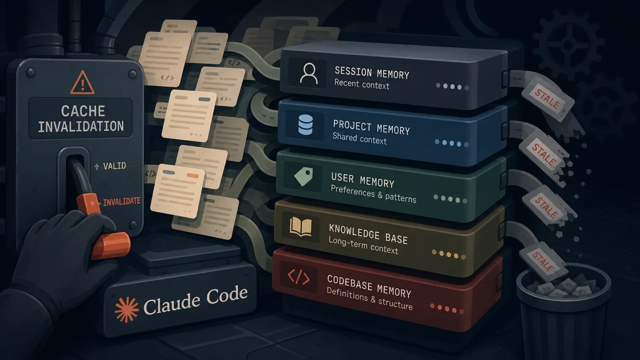 Your AI's Memory Problem Is Really Cache Invalidation