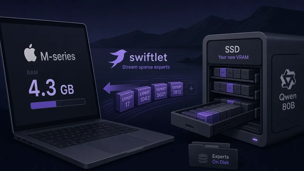Your SSD Is the New VRAM for Local LLMs