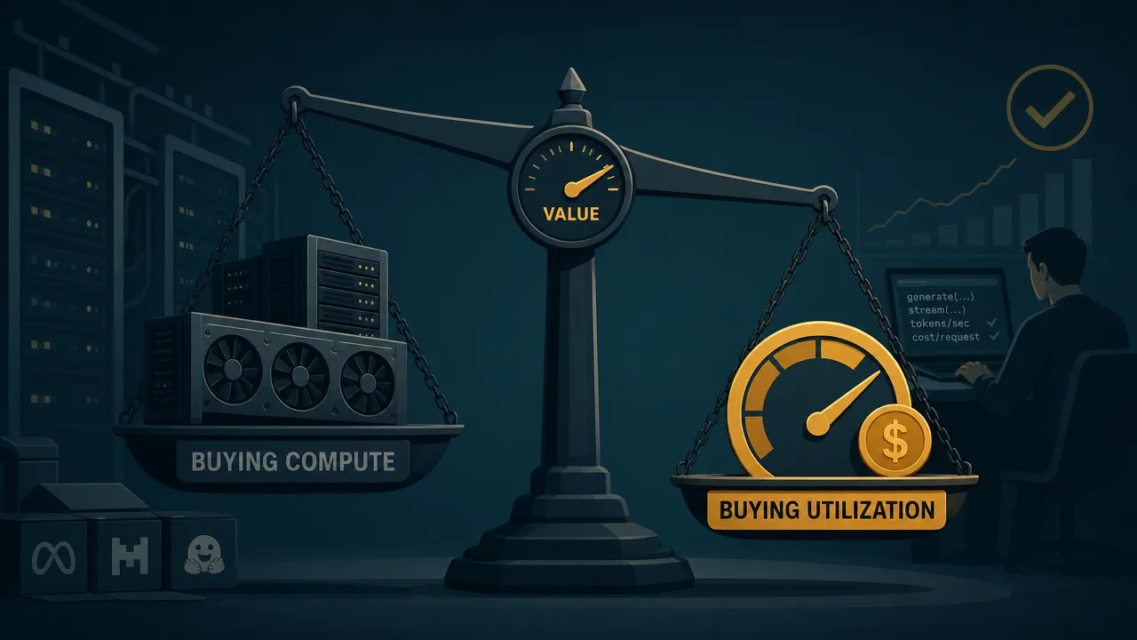 You're Not Buying Compute, You're Buying Utilization