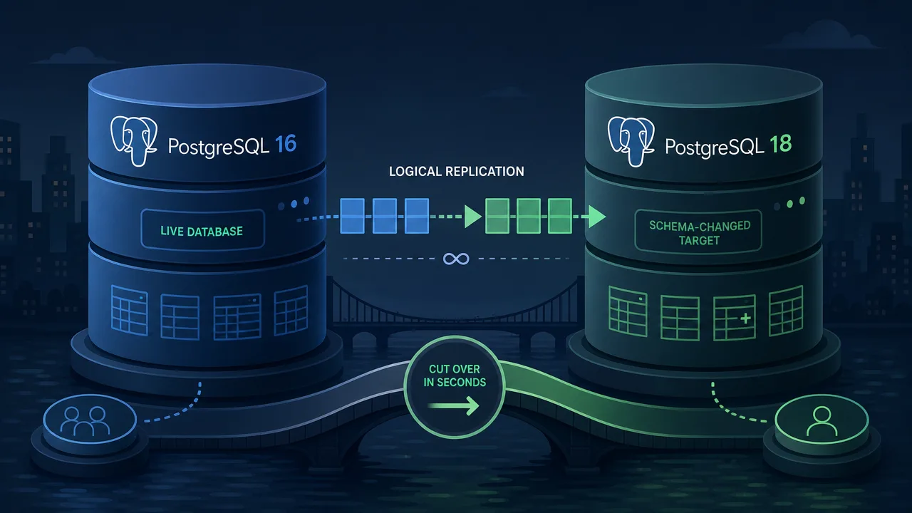 Zero-Downtime Postgres Migrations with Logical Replication