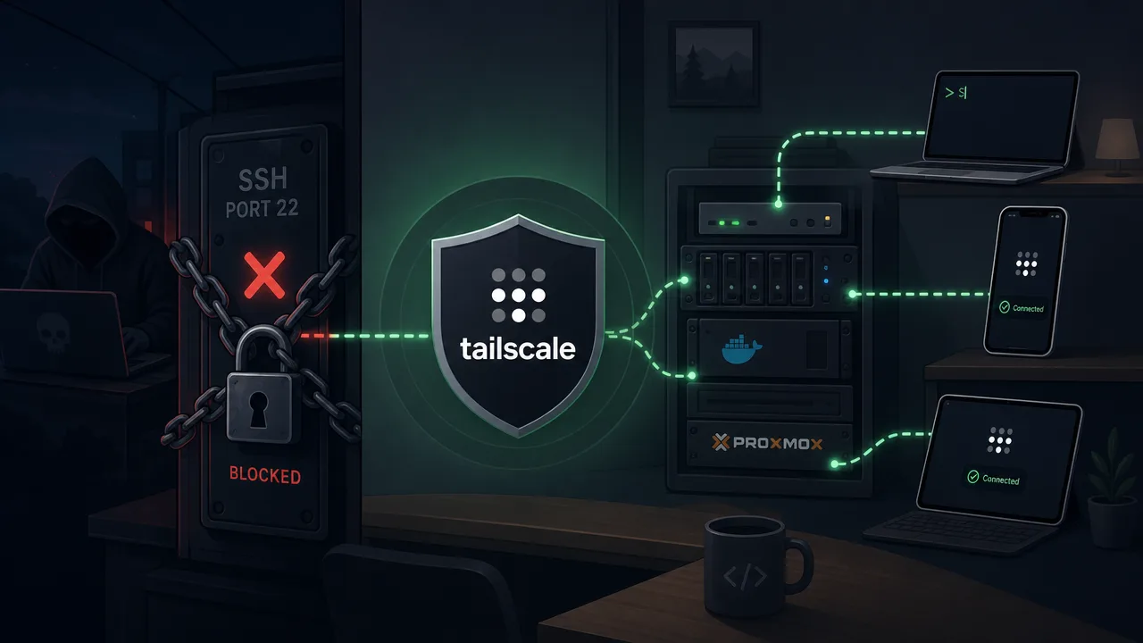 Zero Trust Remote Access to Your Home Lab with Tailscale